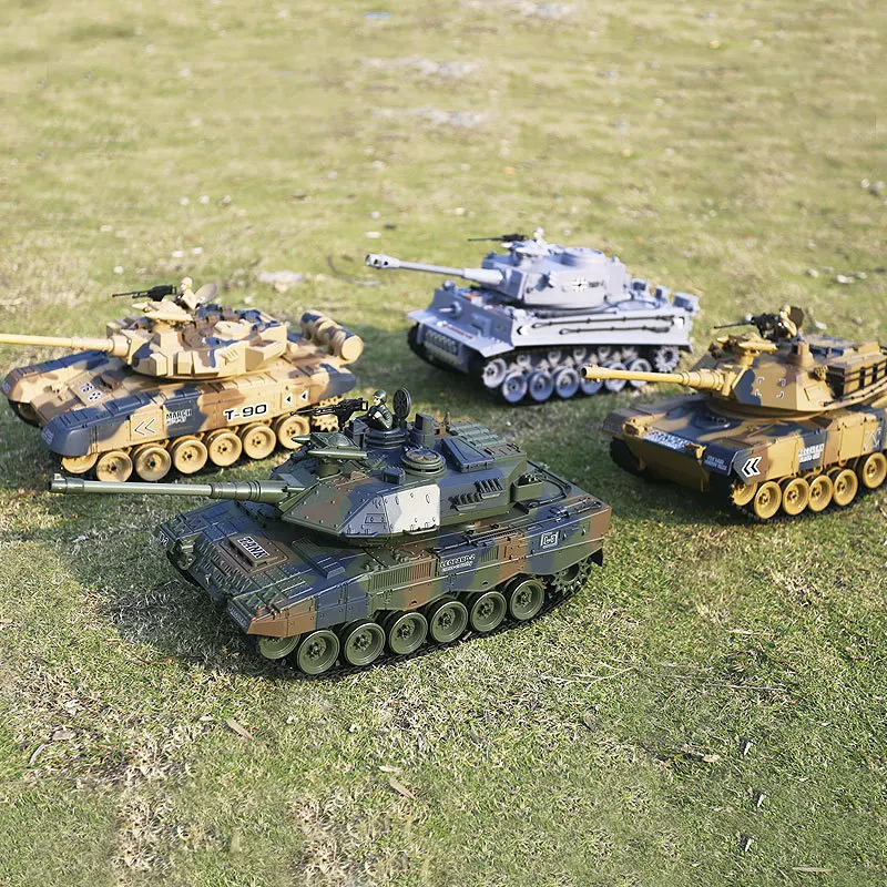 RC Tank panzer Battle 15 Ch 1:18 2 4G со звуком и Shoot с эффектом пули модель бака Электронная world of