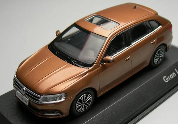 Оригинальные игрушки из 1:43 сплава, высокая модель автомобиля Volkswa Gran Lavida, металлическое литье, Коллекция игрушечных автомобилей