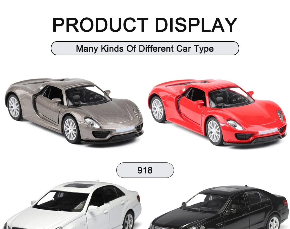 1/36 Scale Simulation CLS63 G63 Q7 VW Bus Alloy Model Car Diecast Vehicle Toys Pull Back Metal Auto Collection Cars Toy For Kids