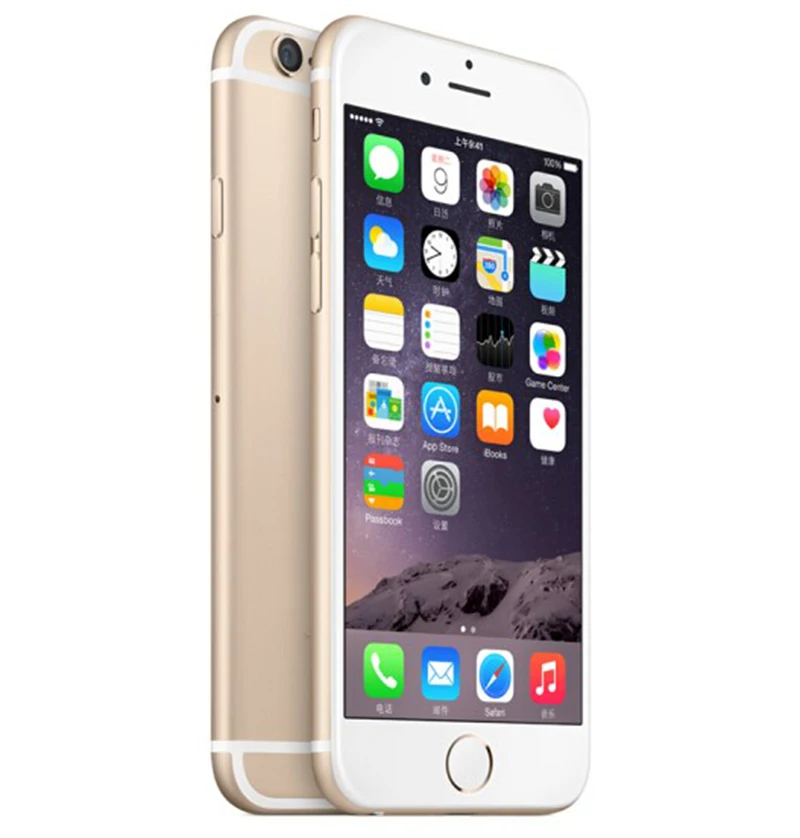 Отремонтированный Смартфон Apple iPhone 6 с двухъядерным процессором, 1 ГБ ОЗУ, 4,7 дюйма, IOS Phone, 8,0 МП камера, 4G LTE, 16 Гб ПЗУ