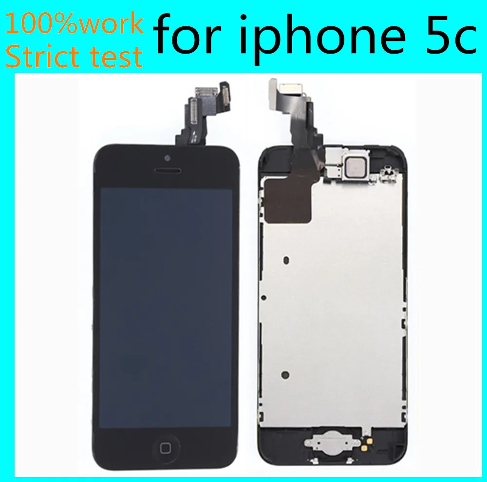 5 шт./для iphone 5g ЖК-экран ассамблеи сенсорный цифровой преобразователь внутри и вне