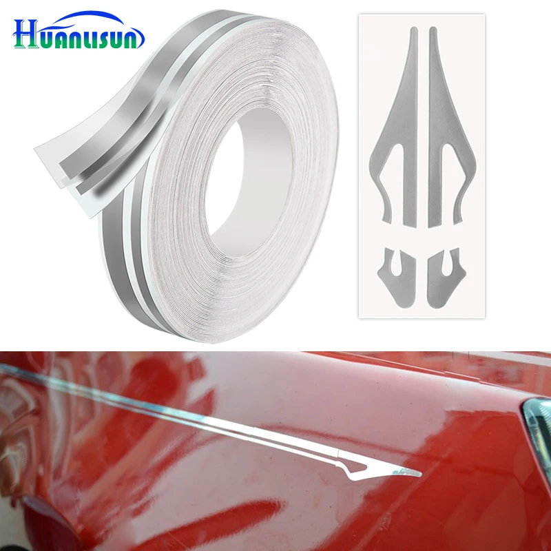 Универсальная наклейка на талию автомобиля HUANLISUN 8 цветов 98 см * 1 (рулон)|line