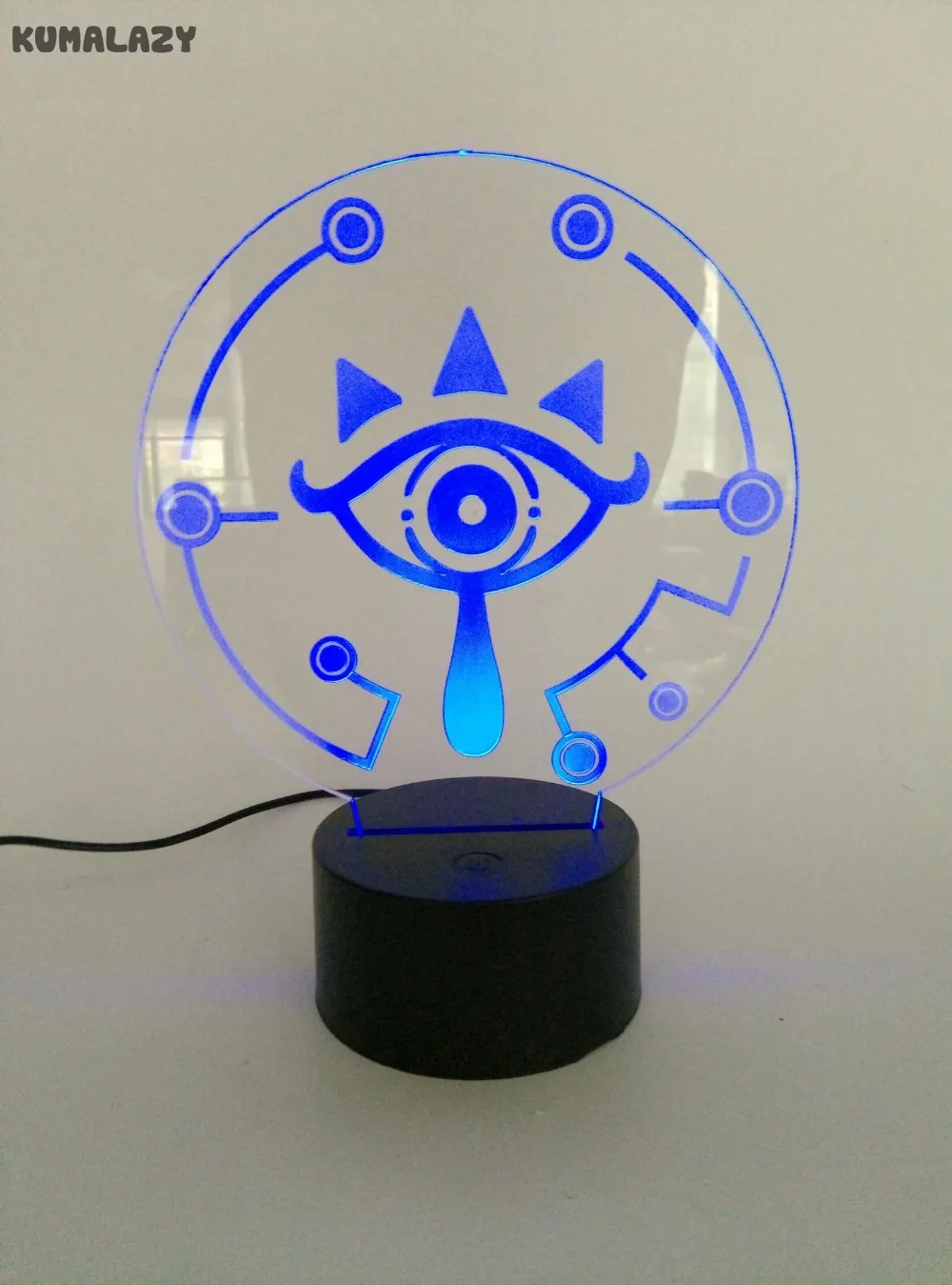 Ссылку храм значок визуальную иллюзию светодиодный 3D светильник Ночной