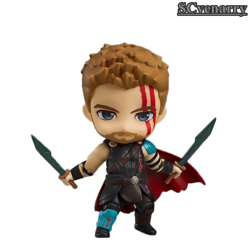 Мстители Тор Odinson Nendoroid 863 милые каваи Супер герой фигурка игрушки 10 см|Игровые
