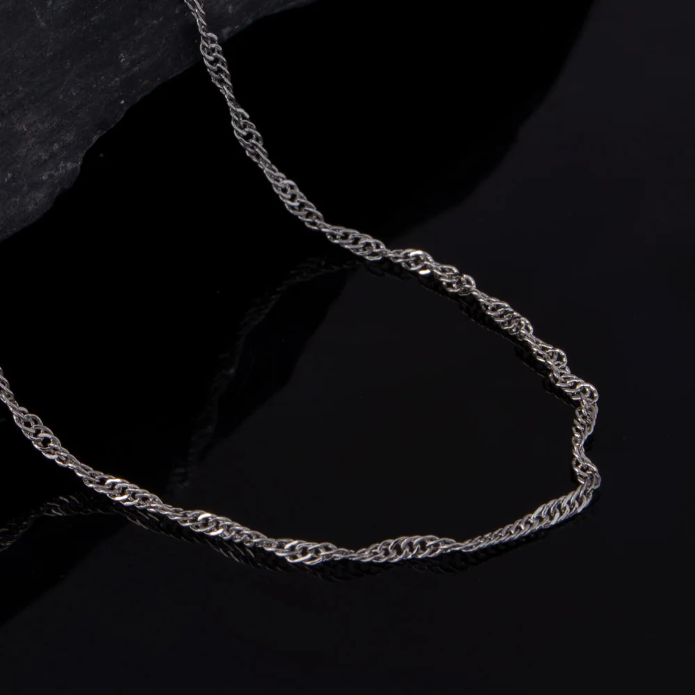 Цепочки для ожерелий 40 50 см 1 шт. ювелирные изделия шириной 2 мм позолоченные/милые