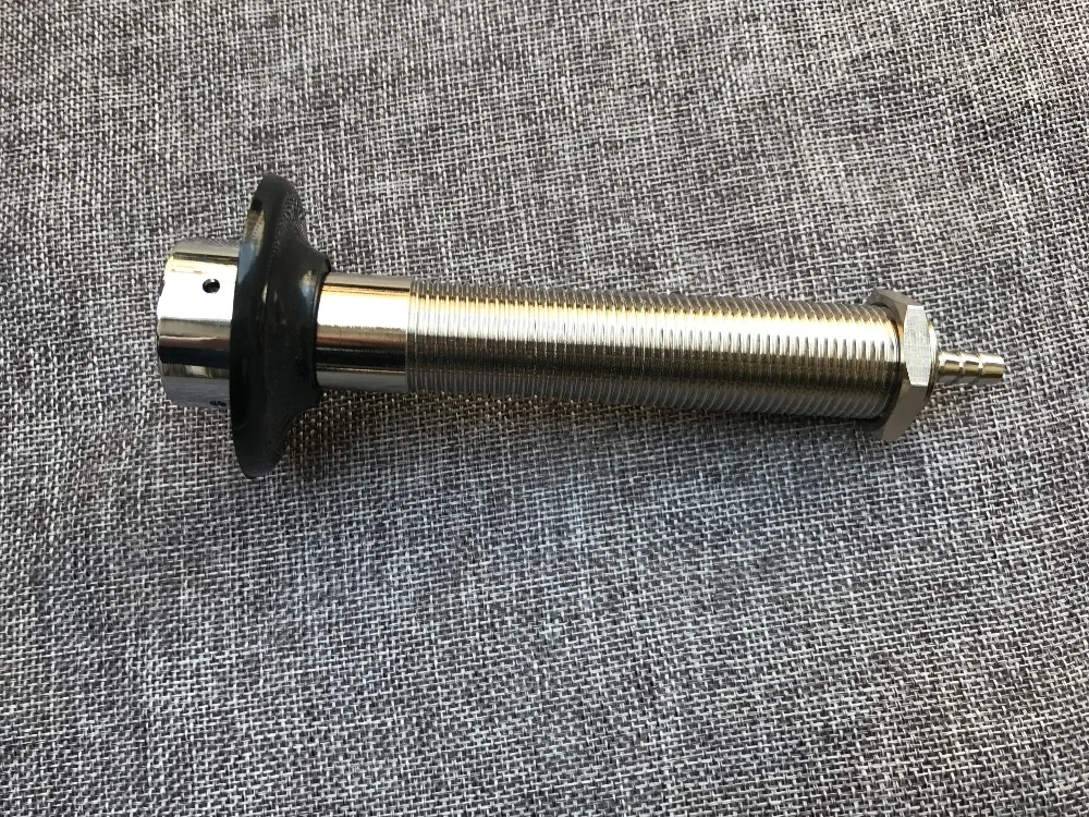 Пивной хвостовик крана 2 &quot 4&quot 6 &quotс соской хромированная латунная пластина