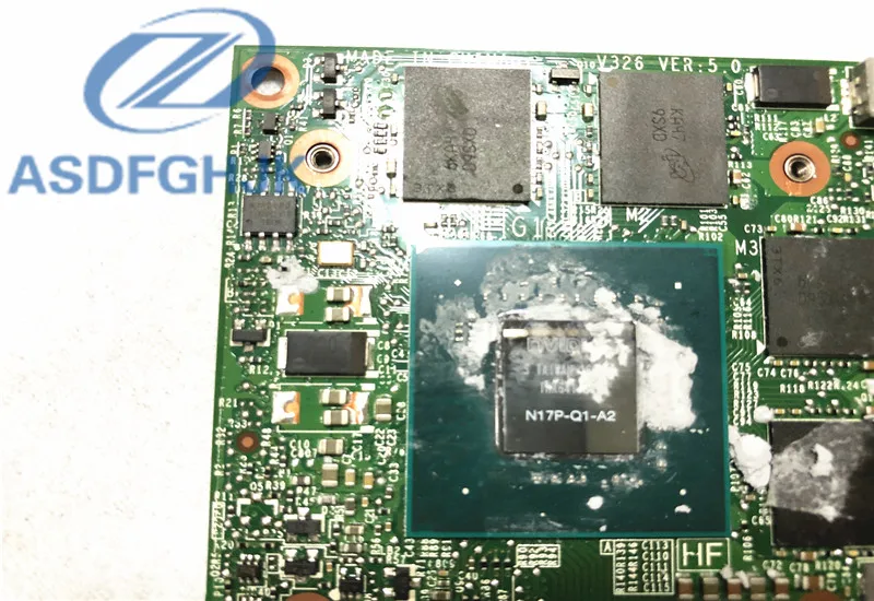 Оригинальный CN 0RD3JG 0RD3jG RD3JG для Квадро M1200M N17P Q1 A2 4G видеокарта hp Zbook 15 17 G3 dell M7510