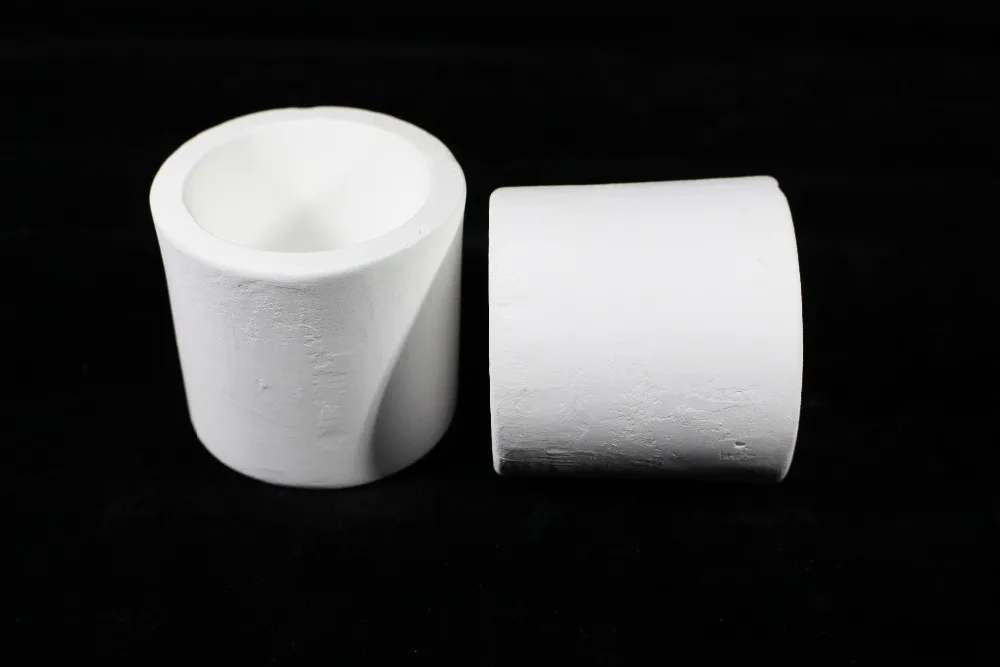 Кварцевый спеченный керамический тигель, диаметр 110 мм * высота 100 мм, тигель с устойчивостью к внезапному холоду и жаре, тигель для плавки