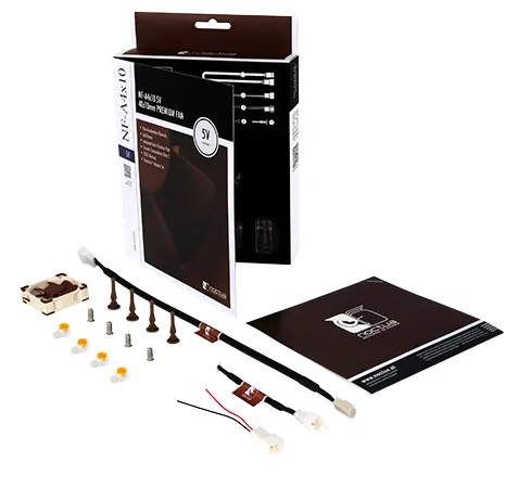 Noctua NF-A4x10 FLX 40 мм 40X40X10 4500 об/мин 17,9 дБ(А) охлаждающий вентилятор кулер вентилятор радиатора компьютерные корпуса и башни вентилятор