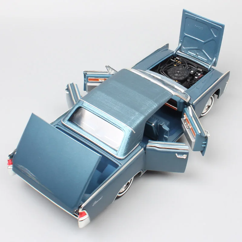 Классические большие весы, автомобильные 1:18, бренды 1961, LINCOLN, континентальные металлические модели автомобилей, Diecasts& Toy Vehicles для детской коллекции