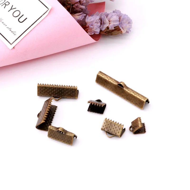 30 мм фурнитура для ювелирных изделий зажимы ленточного шнура зажима наконечники