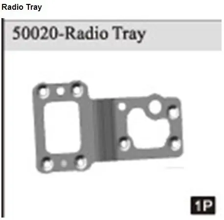 

Запчасть для HSP 50020 Радио лоток для 1/5 RC газ мощность багги автомобиль грузовик 94050 94051 94052 94053