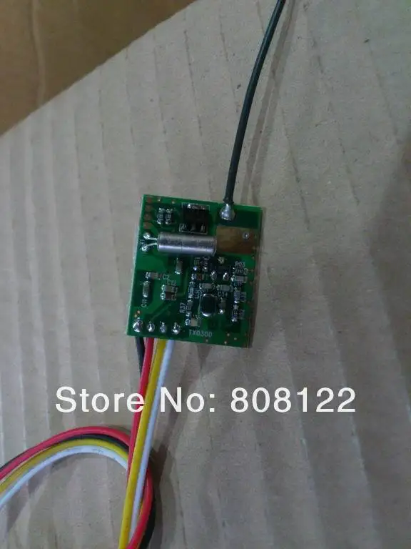 300mW 4ch 1.2Ghz Audio Video Wireless Transmitter wireless AV Transmission Module | Безопасность и защита