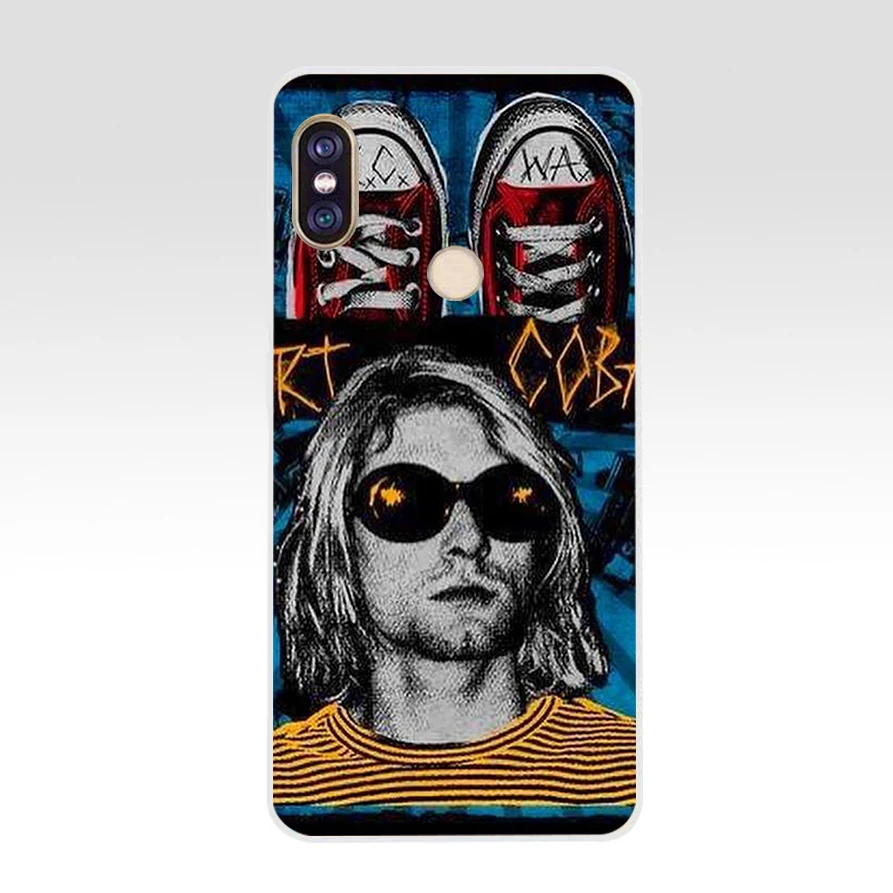 228AQ Nirvana Kurt Cobain Мягкий силиконовый чехол из ТПУ для телефона xiaomi redmi 6 pro note 5 plus 4 4x mi 8