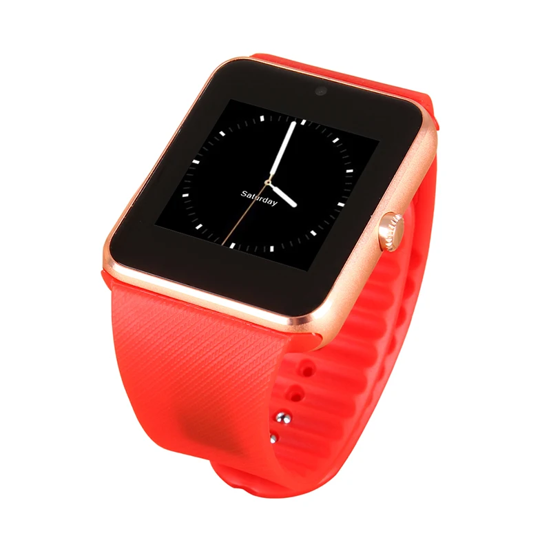 Smart Watch GT08 Clock Sync Notifier Поддержка Sim-карты Подключение Bluetooth для Apple iphone Android Телефон