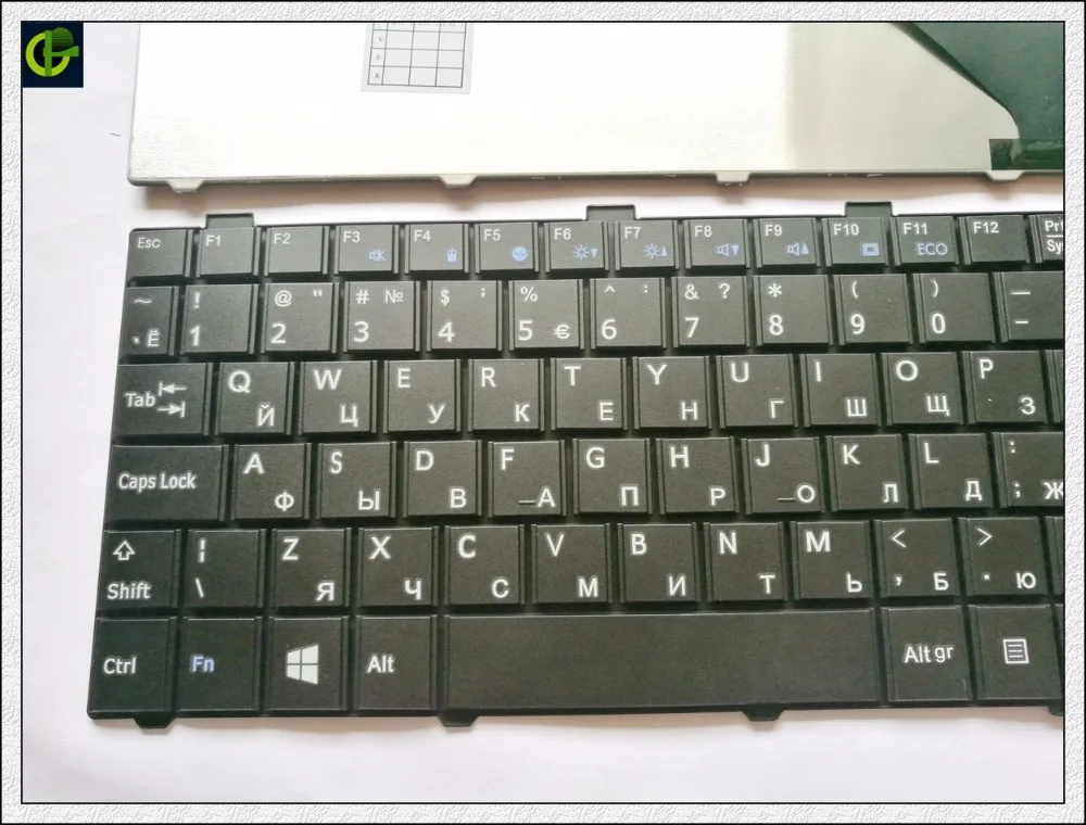 Русская клавиатура для Fujitsu Lifebook A530 A531 AH530 AH531 AH502 NH751 RU Black