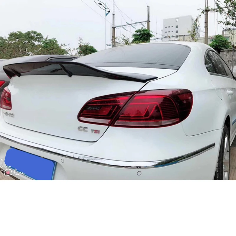 Спойлер для Volkswagen CC 2009 2018 высококачественный спойлер из углеродного волокна