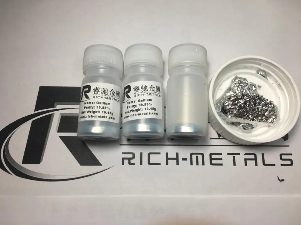 

10 g Pure Gallium metal 99.99%