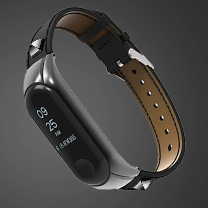Браслет AKGLEADER для Xiaomi Mi3 сменный ремешок с металлическим корпусом Mi Band 3|Ремешки