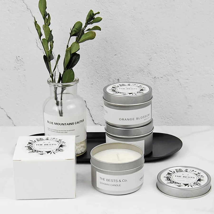 Рождественское растение масло лаванды свечи подарочный набор вечерние