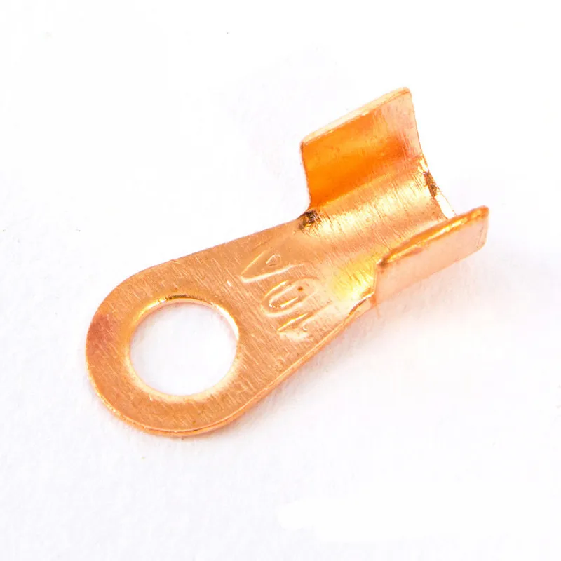 Медный соединитель кабеля аккумулятора 10 А обжим клемм провод 1 5 4 мм2 50 шт.|terminal