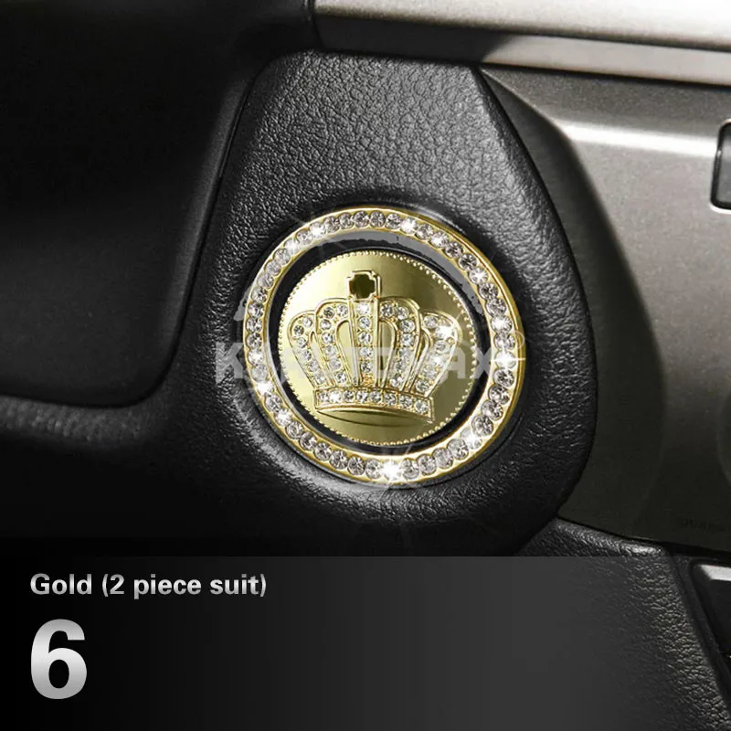 KJAUTOMAX кнопка запуска двигателя ручка с логотипом RingInstrument Outle часы для LEXUS NX200 200t 300h Кристальное украшение