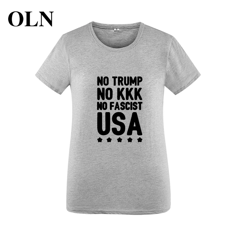 OLN 2018 Лето Новое поступление США Женская футболка Tumblr Kawaii с надписью забавная