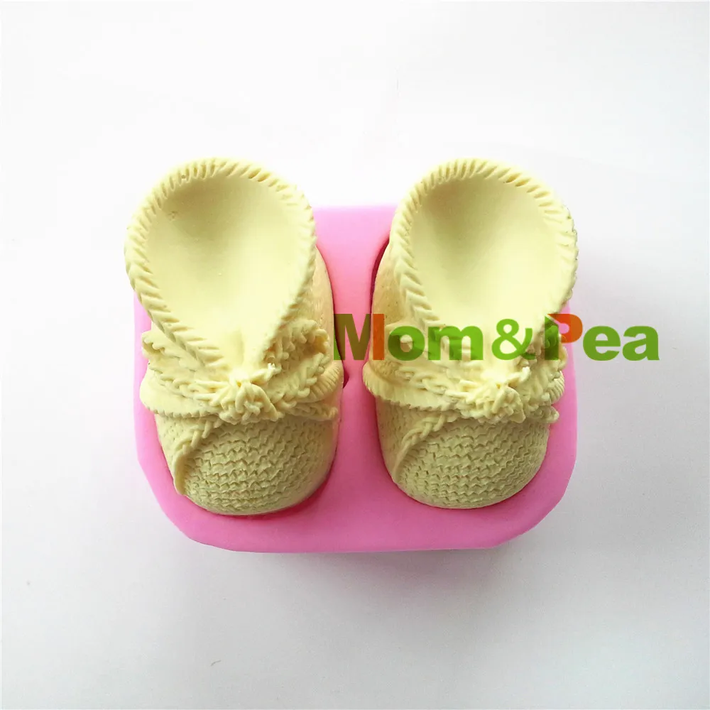 Силиконовая форма для мыла в форме бантиков Mom & Pea 0414 украшение торта 3D мастики