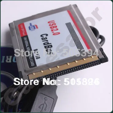1 шт. USB 2,0 PCI Express Card Adapter 480 Мбит/с 2 порта 54 мм Слот PCMCIA USB2.0 концентратор скрытый внутри конвертер для ноутбука