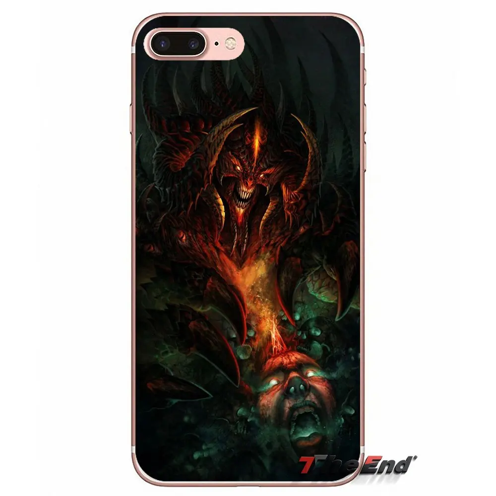 Мягкие чехлы из ТПУ Для Xiaomi Mi6 Mi 6 A1 Max Mix 2 5X 6X Redmi Note 5 5A 4X 4A A4 4 3 Plus Pro Diablo Reaper Of Souls Demon