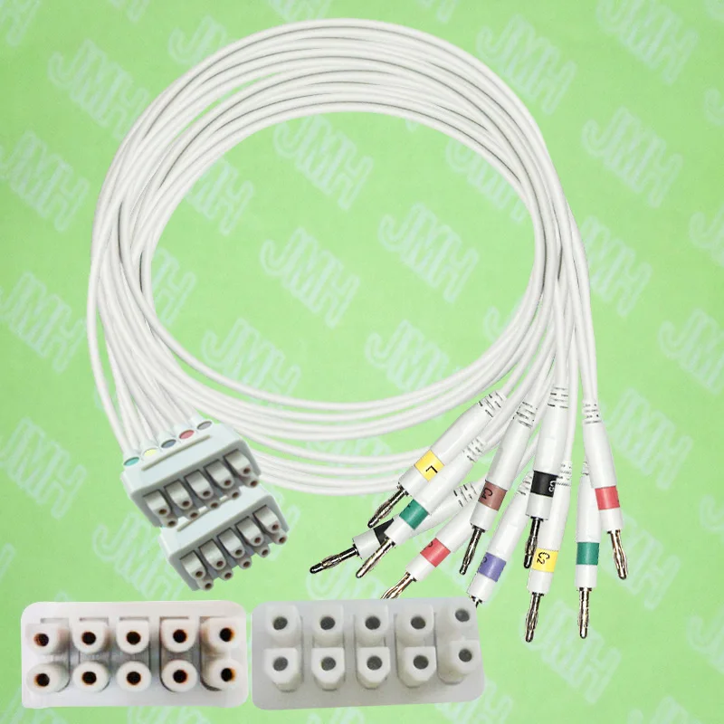 

Используется для 11pin GE Eagle,Solar,Dash,Tram,Datex-Ohmed ECG Machine 416035-002 cable,EKG 10 lead the IEC 4,0 банановый leadwire set