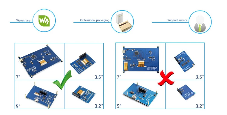 Waveshare 10,1 дюймов емкостный сенсорный ЖК-экран 1024x600 для Raspberry Pi Jetson Nano HDMI дисплей с акриловым чехол для Великобритании