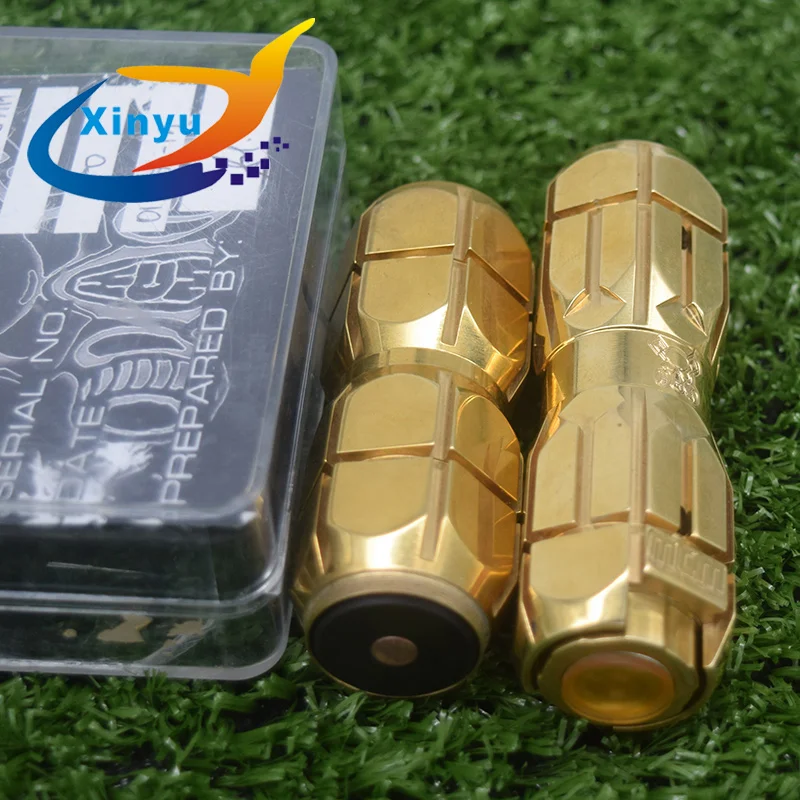 Подземный мод udg mcmmoos двойной 18650 20700 21700 25 мм латунный механический для вейпа QP KALI v2
