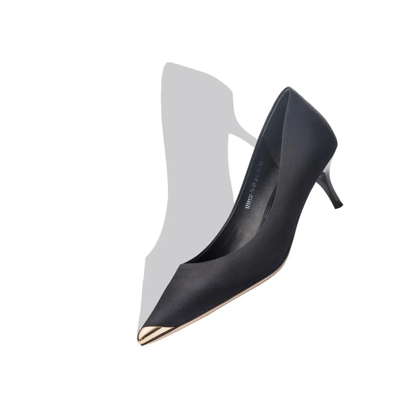 2019 новый высококачественный острым Обувь на высоком каблуке шпильке пикантный