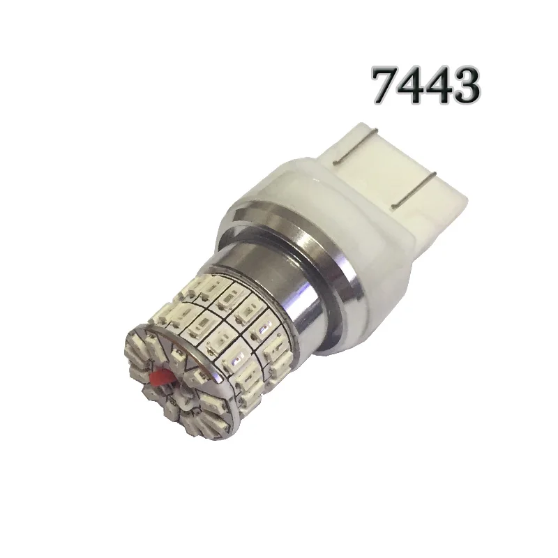 Светодиодная лампа высокой яркости S25 1156 BA15S 1157 BAY15D 48 SMD 3014 4 шт. светодиодный