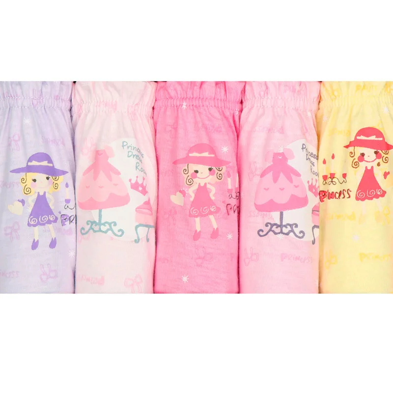 5 шт./лот детские трусы для девочек мягкие боксеры из модала|girl underware|kids girl underweargirls