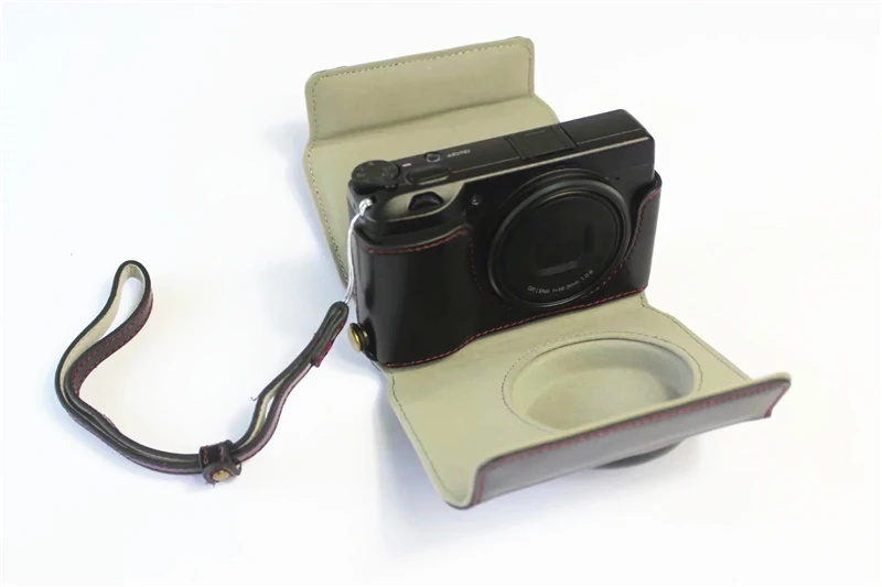 Новый Роскошный PU кожаный чехол для видеокамеры сумка Ricoh GRIII GR3 GR-3 ремешок