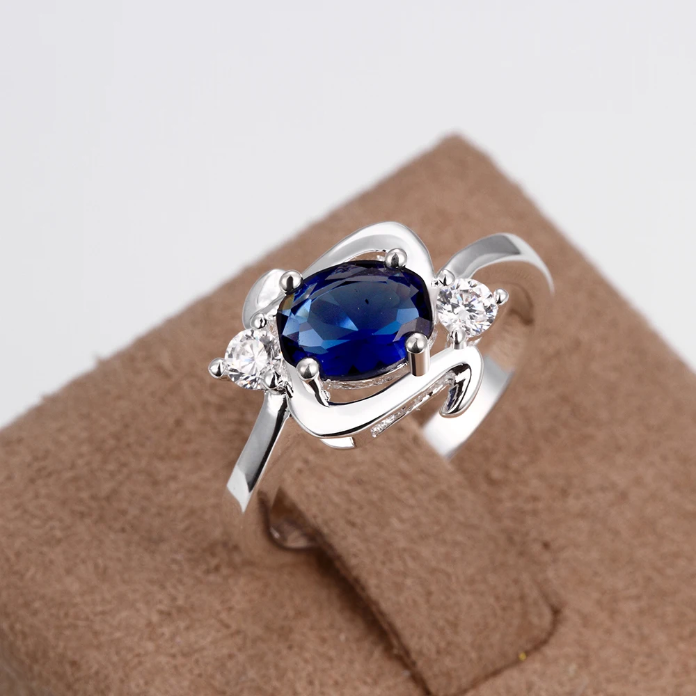 [Ymw] r038 a 8 серебристый цвет моды кольца для wo Для мужчин Jewelry аксессуары никель