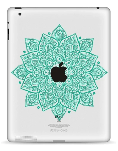 GOOYIYO для iPad 234 виниловая наклейка на планшет частичный стикер простой дизайн