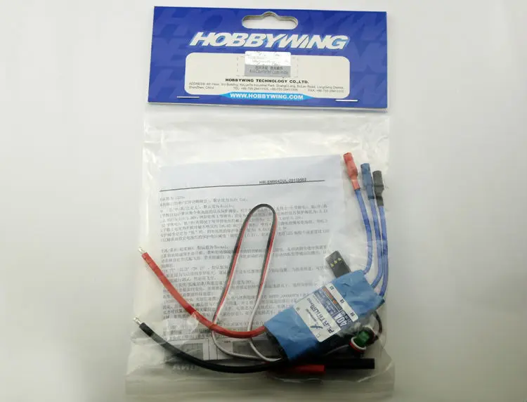Hobbywing Platinum-40A-PRO Brushless ESC с BEC для радиоуправляемой модели самолета вертолета