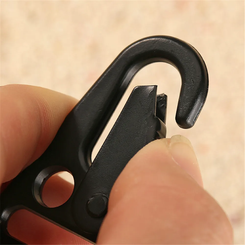 2 шт. Molle HK Sling Clips Quick Release пружинный карабин с защелкой ремешок брелок пряжка веревка винтовка пистолет крепления наружные инструменты