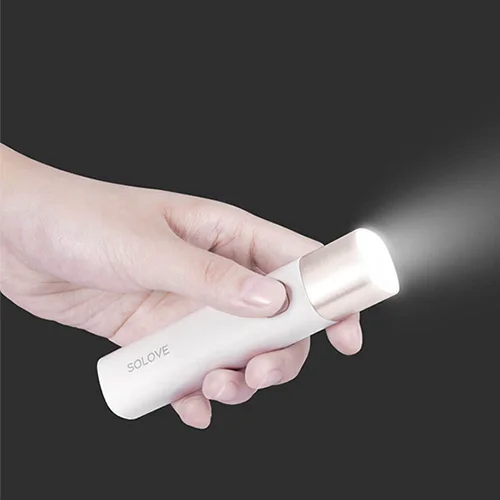 Xiaomi SOLOVE X3 светильник с функцией внешнего аккумулятора USB Перезаряжаемый Мини светодиодный ночной Светильник для кемпинга Портативный Ночной светильник