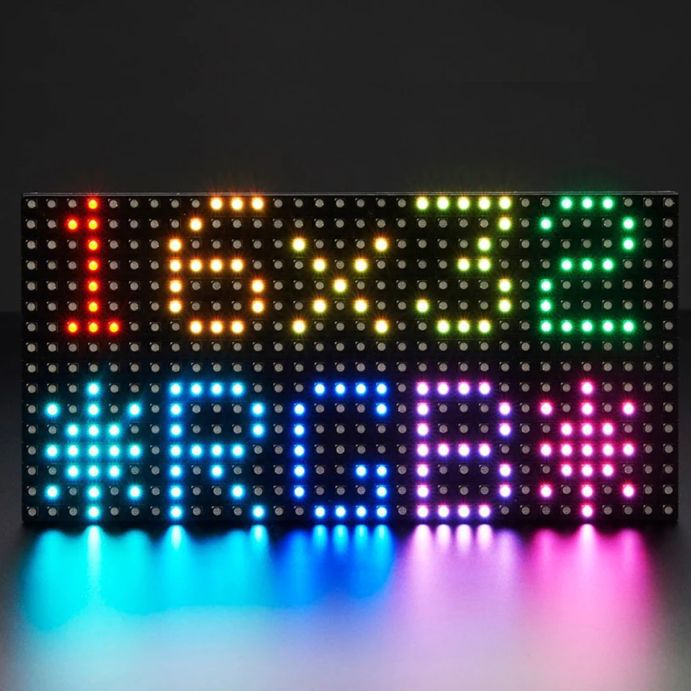 Полноцветный светодиодный модуль RGB P10 для помещений дисплей 32*16 пикселей 1/4
