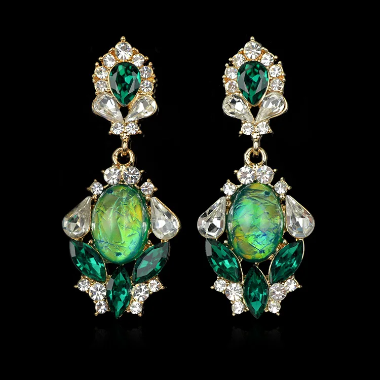 2021 new design luxury vintage drop dangle earring big jewelry for women e847 | Украшения и аксессуары