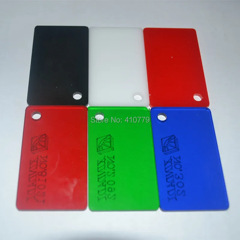 Custom Arbitrary Shape Plastic Acrylic Transparent Sheet Edge Polishing10x500x10mm Home Improvement Decor Can Cutting Any Size |
