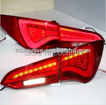 

Светодиодный задний светильник для Hyundai IX45 Santa Fe 2014-up красная версия