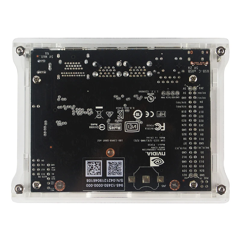 NVIDIA Jetson Nano разработчик комплект для ИИ глубокого обучения+ акриловый чехол+ вентилятор охлаждения+ блок питания лучше, чем Raspberry Pi 3