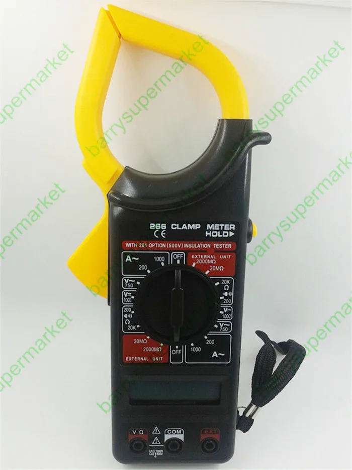 Цифровой вольтметр Амперметр Омметр мультиметр Вольт AC DC тестер клещи