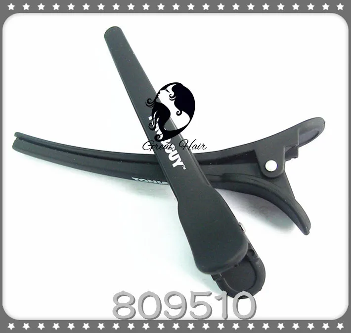 Оптовая продажа профессиональных Черных Пластиковых карбоновых зажимов для