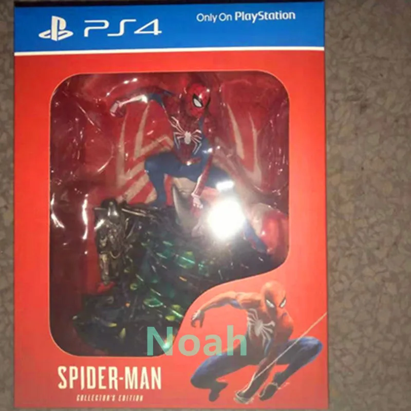 "Мстители" "Человек-паук" ps4 веб-Стрелялки araneae arachnida супергероя статуя ПВХ